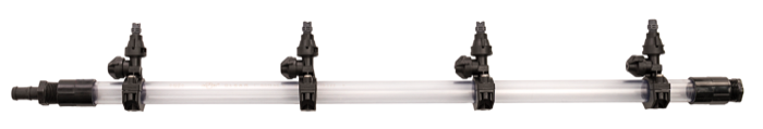 Water Applicator with 4 Check Valve Body Nozzles